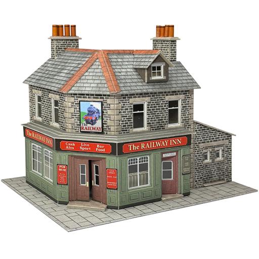 PO309 STONE STYLE CORNER SHOP OR PUB KIT (OO GAUGE) METCALFE
