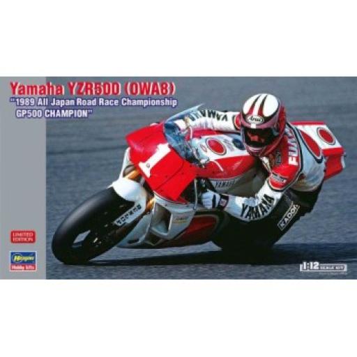 21738 YAMAHA YZR500 OWA8 SONAUTO 1989 HASEGAWA 1:12