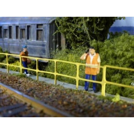 LX176 TUBECLAMP RAILINGS 4ft OO GAUGE SCALE MODEL SCENERY LASER CUT KIT