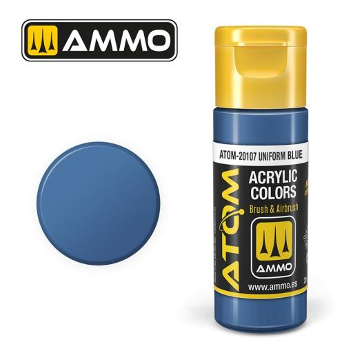MIG ATOM 20107 UNIFORM BLUE ACRYLIC PAINT 20ml