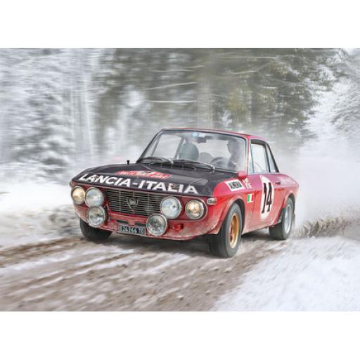 3670 LANCIA FULVIA HF MONTECARLO 1972 1:24 ITALERI