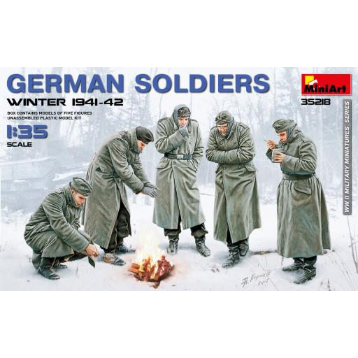 35218 GERMAN SOLDIERS WINTER 1941-42 1:35 MINIART