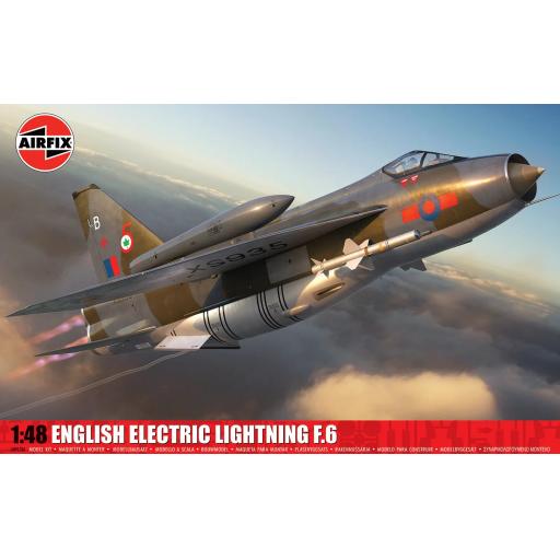 A09178A ENGLISH ELECTRIC LIGHTNING F.6 1:48 AIRFIX