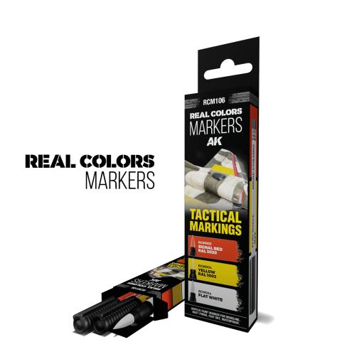 RCM106 AK TACTICAL MARKINGS REAL COLOUR MARKERS