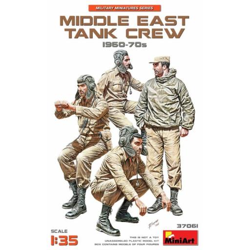 37061 MIDDLE EAST TANK CREW 1960'S - 70'S 1:35 MINIART