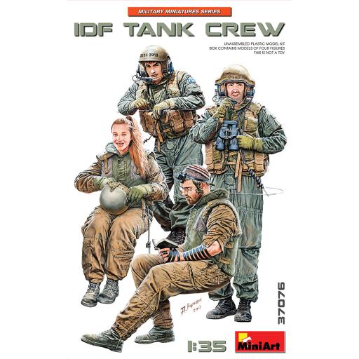 37076 IDF TANK CREW 1:35 MINIART
