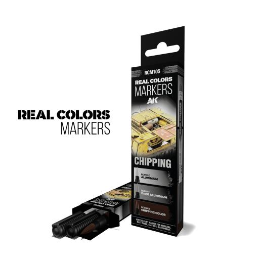 RCM105 AK CHIPPING REAL COLOUR MARKERS