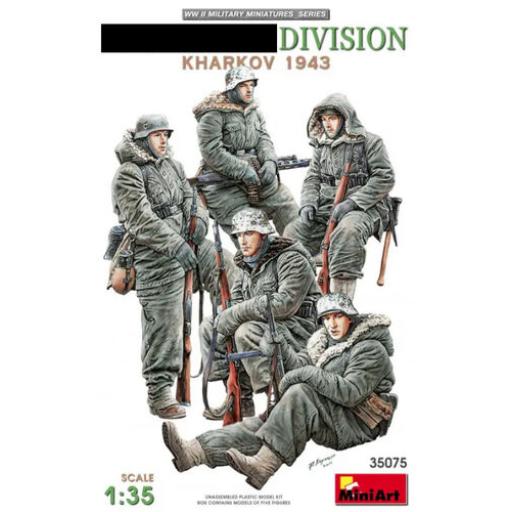 35075 WW2 TOTENKOPF DIVISION KHARKOV 1943 1:35 MINIART