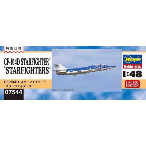 07544 CF-104D STARFIGHTER 1:48 HASEGAWA