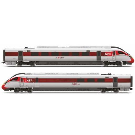 R30449 LNER HITACHI IEP CLASS 800 SET 800201 RAILROAD TRAIN PACK
