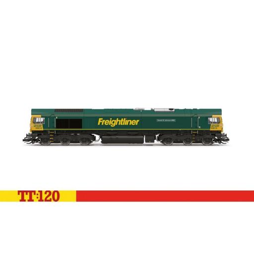 TT3031M FREIGHTLINER CLASS 66 DEREK W JOHNSON MBE 66619 TT:120