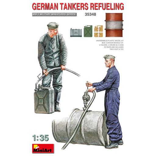 35348 WW2 GERMAN TANKERS REFUELING 1:35 MINIART