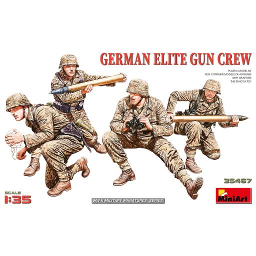 35467 WW2 GERMAN ELITE GUN CREW 1:35 MINIART