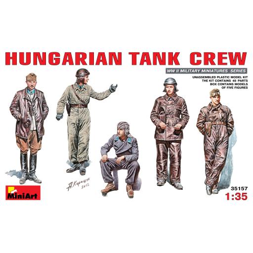 35157 WW2 HUNGARIAN TANK CREW 1:35 MINIART